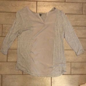 Grey Ann Taylor top
